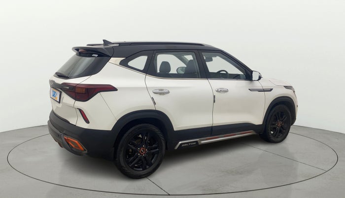 2021 KIA SELTOS HTX ANNIVERSARY EDITION 1.5 PETROL, Petrol, Manual, 1,06,571 km, Right Back Diagonal