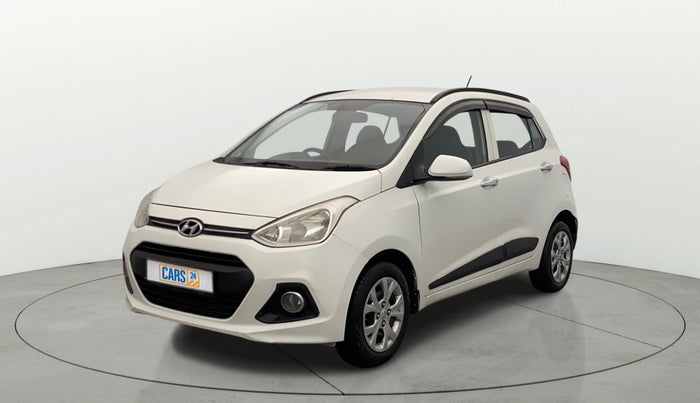 2014 Hyundai Grand i10 SPORTZ 1.2 KAPPA VTVT, Petrol, Manual, 63,329 km, Left Front Diagonal