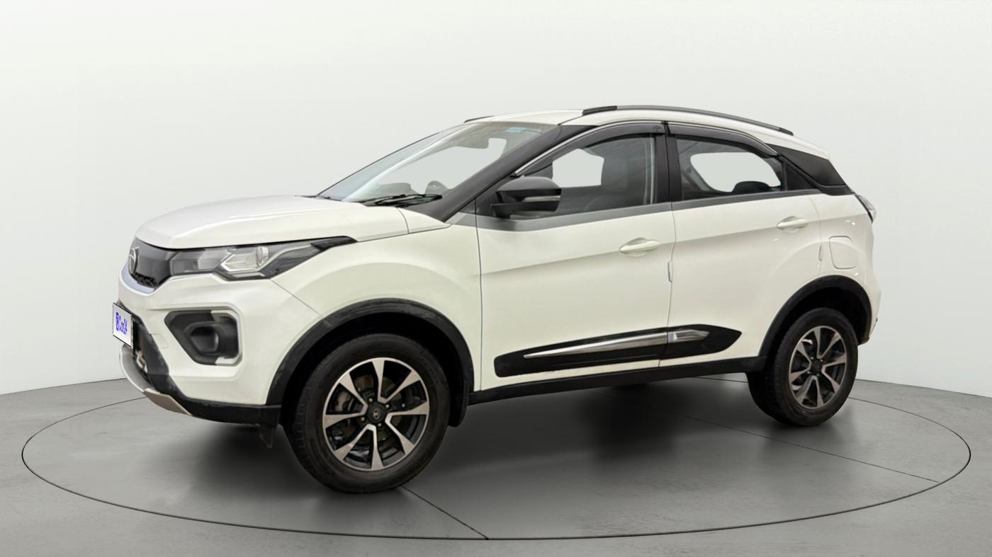 2021 Tata NEXON XZ PLUS PETROL SUNROOF, Petrol, Manual, 62,981 km, Left Front Diagonal