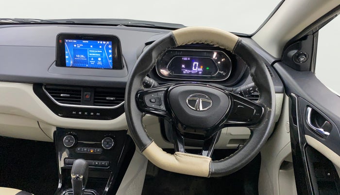 2021 Tata NEXON XZA PLUS PETROL, Petrol, Automatic, 14,617 km, Steering Wheel Close Up