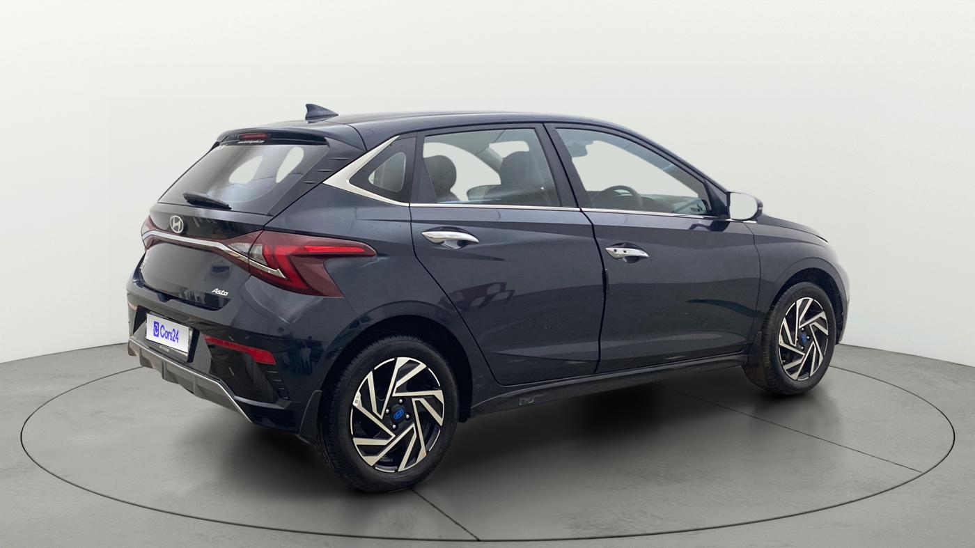 2023 Hyundai NEW I20 ASTA 1.2 MT, Petrol, Manual, 7,161 km, Right Back Diagonal