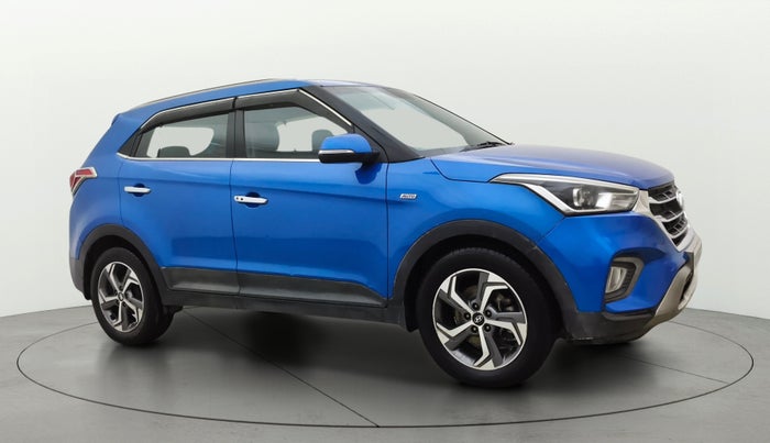 2018 Hyundai Creta SX AT 1.6 DIESEL, Diesel, Automatic, 1,45,370 km, Right Front Diagonal
