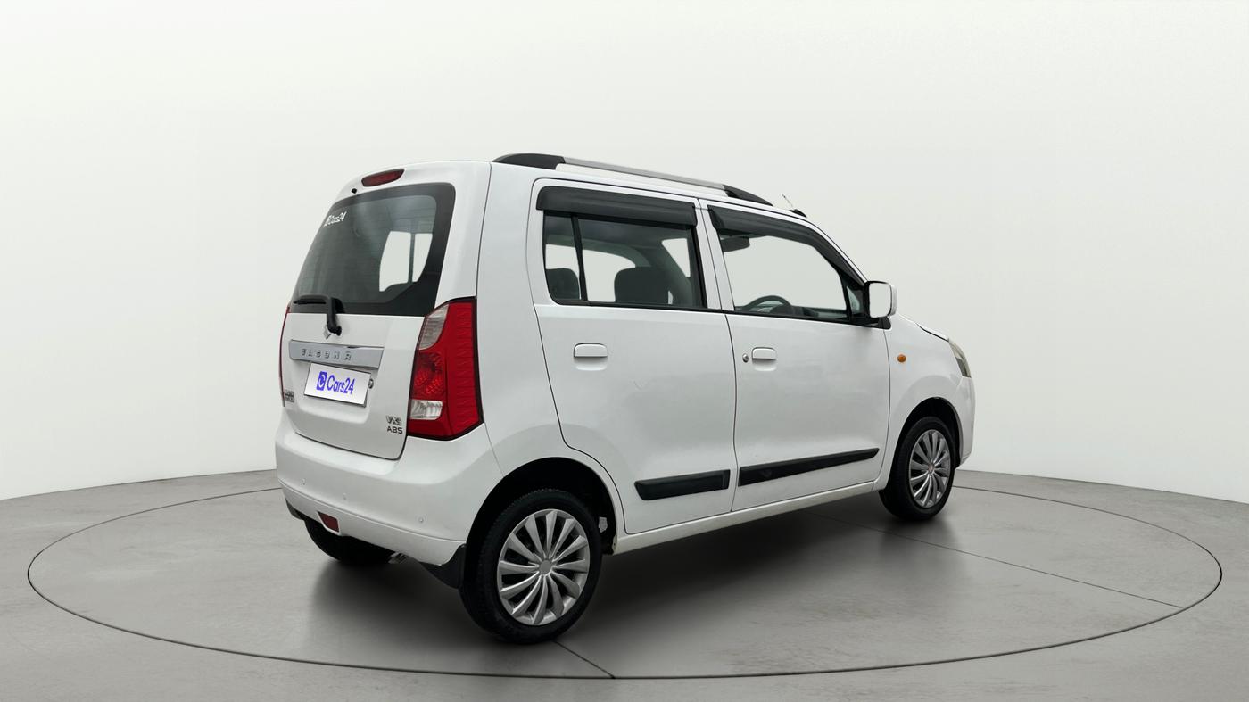 2013 Maruti Wagon R 1.0 VXI, Petrol, Manual, 64,403 km, Right Back Diagonal