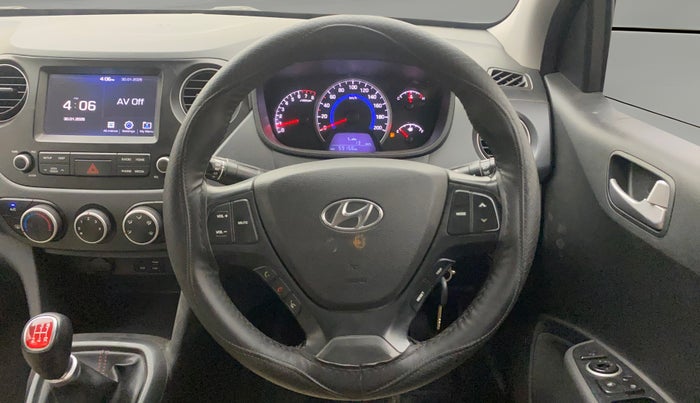 2018 Hyundai Grand i10 SPORTZ 1.2 KAPPA VTVT DUAL TONE, Petrol, Manual, 59,136 km, Steering Wheel Close Up