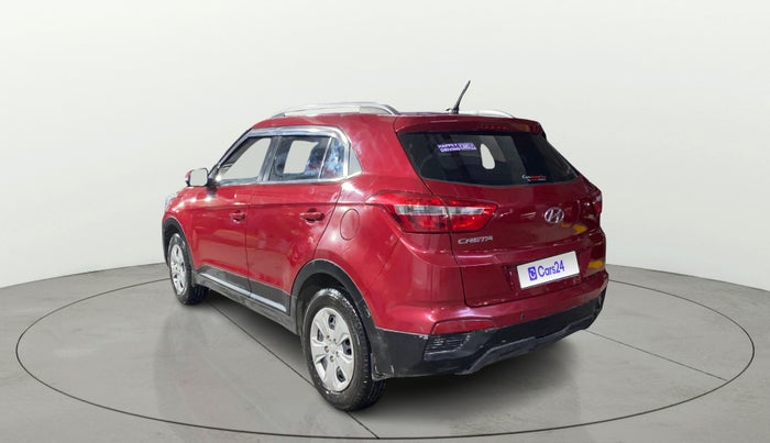 2017 Hyundai Creta E PLUS 1.6 PETROL, Petrol, Manual, 1,00,096 km, Left Back Diagonal