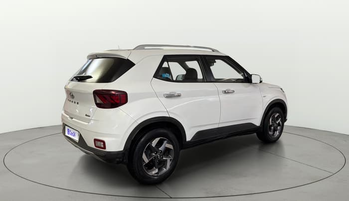 2021 Hyundai VENUE SX 1.0 (O) TURBO IMT, Petrol, Manual, 80,546 km, Right Back Diagonal