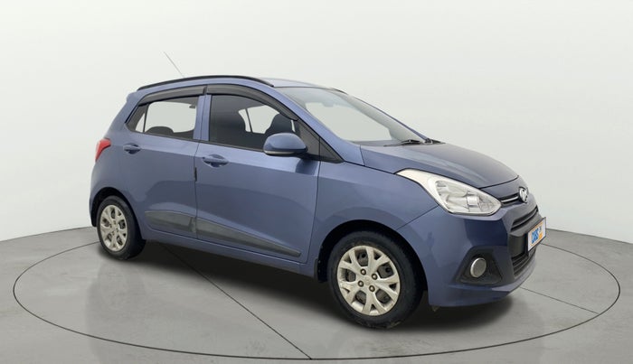 2016 Hyundai Grand i10 SPORTZ 1.2 KAPPA VTVT, Petrol, Manual, 79,052 km, Right Front Diagonal
