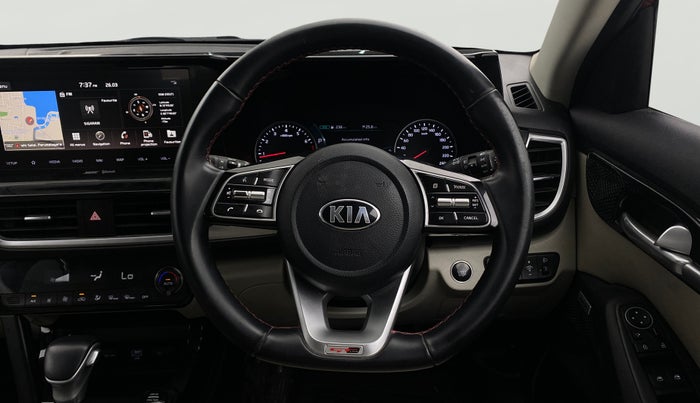 2020 KIA SELTOS GTX PLUS DCT 1.4 PETROL, Petrol, Automatic, 44,864 km, Steering Wheel Close Up