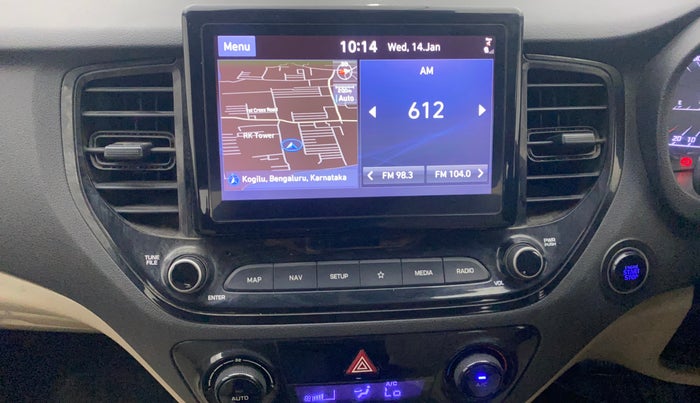 2020 Hyundai Verna SX (O) 1.5 VTVT IVT, Petrol, Automatic, 91,811 km, Air Conditioner