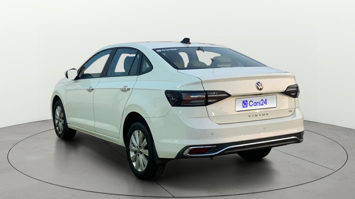 2022 Volkswagen VIRTUS HIGHLINE TSI 1.0 MT, Petrol, Manual, 79,865 km, Left Back Diagonal