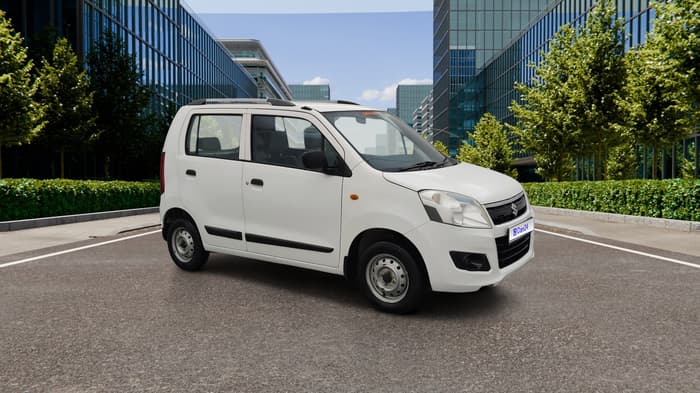 2018 Maruti Wagon R 1.0 LXI CNG (O), CNG, Manual, 71,024 km, Right Front Diagonal