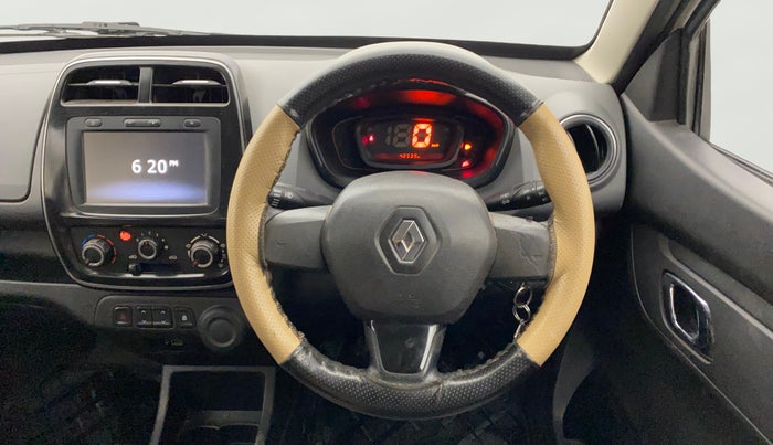 2019 Renault Kwid RXT 1.0 (O), Petrol, Manual, 42,490 km, Steering Wheel Close Up