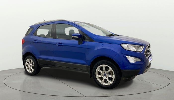 2018 Ford Ecosport TITANIUM + 1.5L PETROL AT, Petrol, Automatic, 51,766 km, Right Front Diagonal