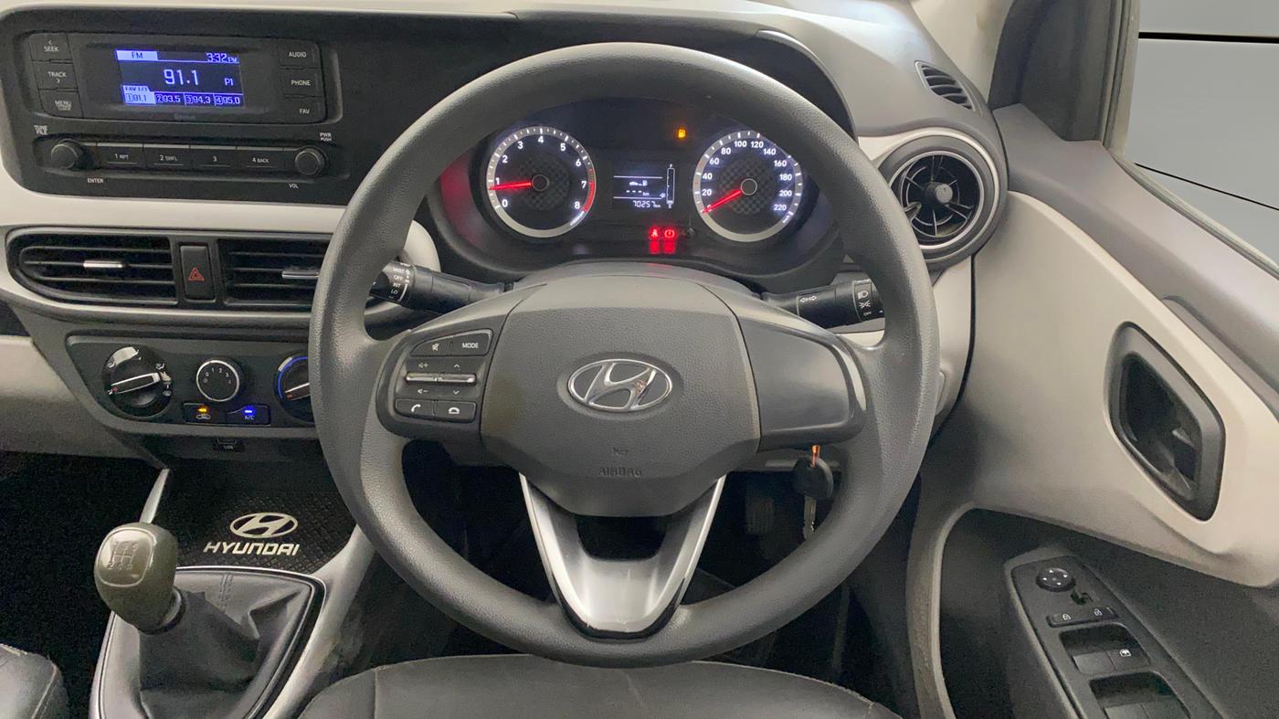 2021 Hyundai GRAND I10 NIOS MAGNA 1.2 KAPPA VTVT, Petrol, Manual, 70,250 km, Steering Wheel Close Up