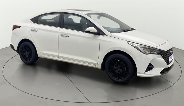 2022 Hyundai Verna SX (O)1.5 MPi, Petrol, Manual, 32,554 km, Right Front Diagonal