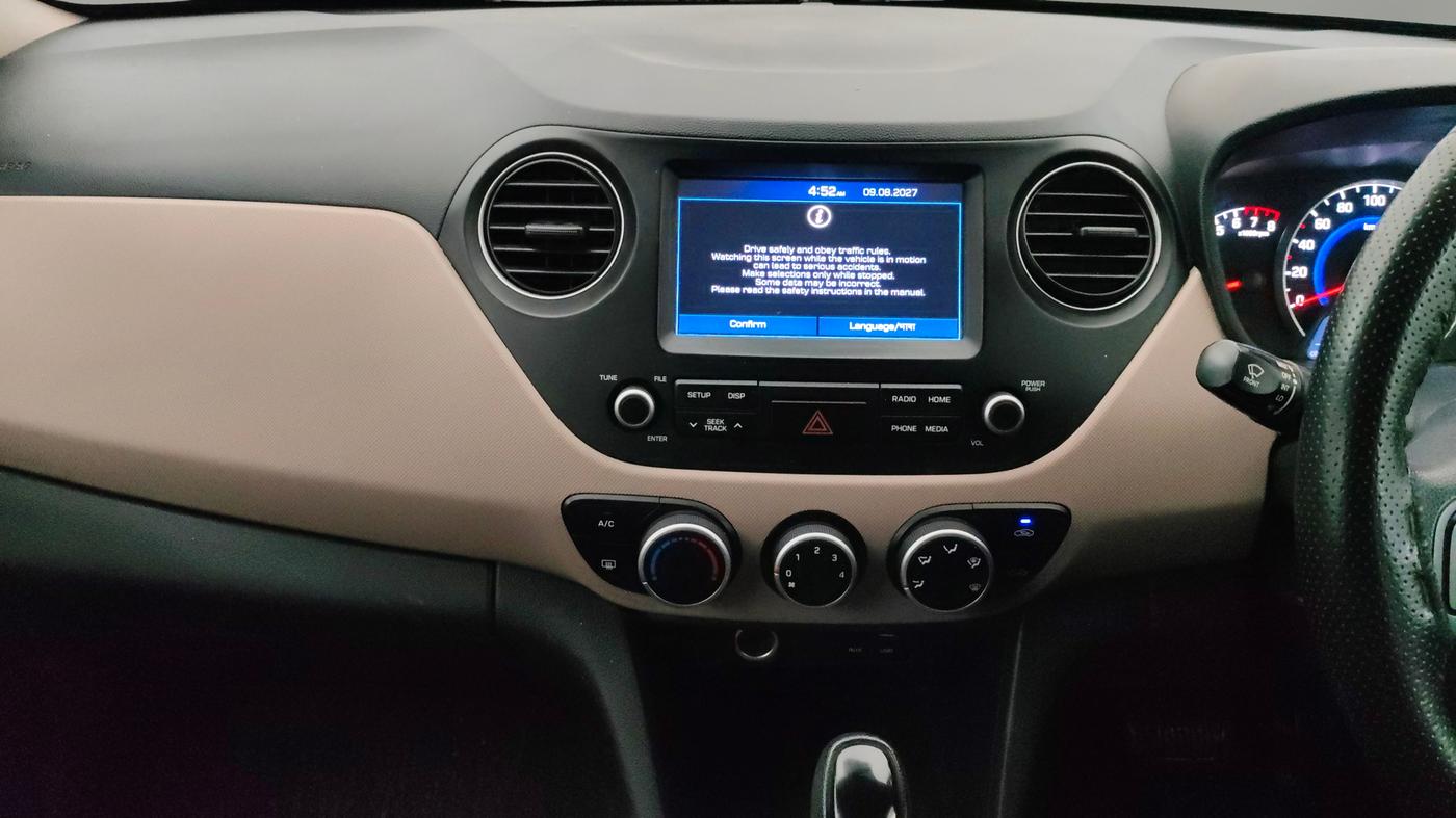 2018 Hyundai Grand i10 SPORTZ AT 1.2 KAPPA VTVT, Petrol, Automatic, 18,286 km, Air Conditioner