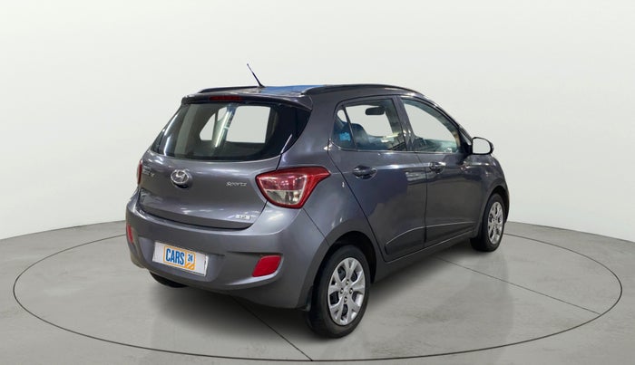 2016 Hyundai Grand i10 SPORTZ 1.2 KAPPA VTVT, Petrol, Manual, 36,185 km, Right Back Diagonal