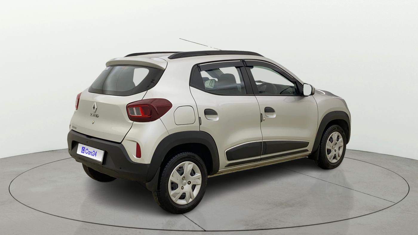 2023 Renault Kwid RXT 1.0 AMT, Petrol, Automatic, 10,240 km, Right Back Diagonal