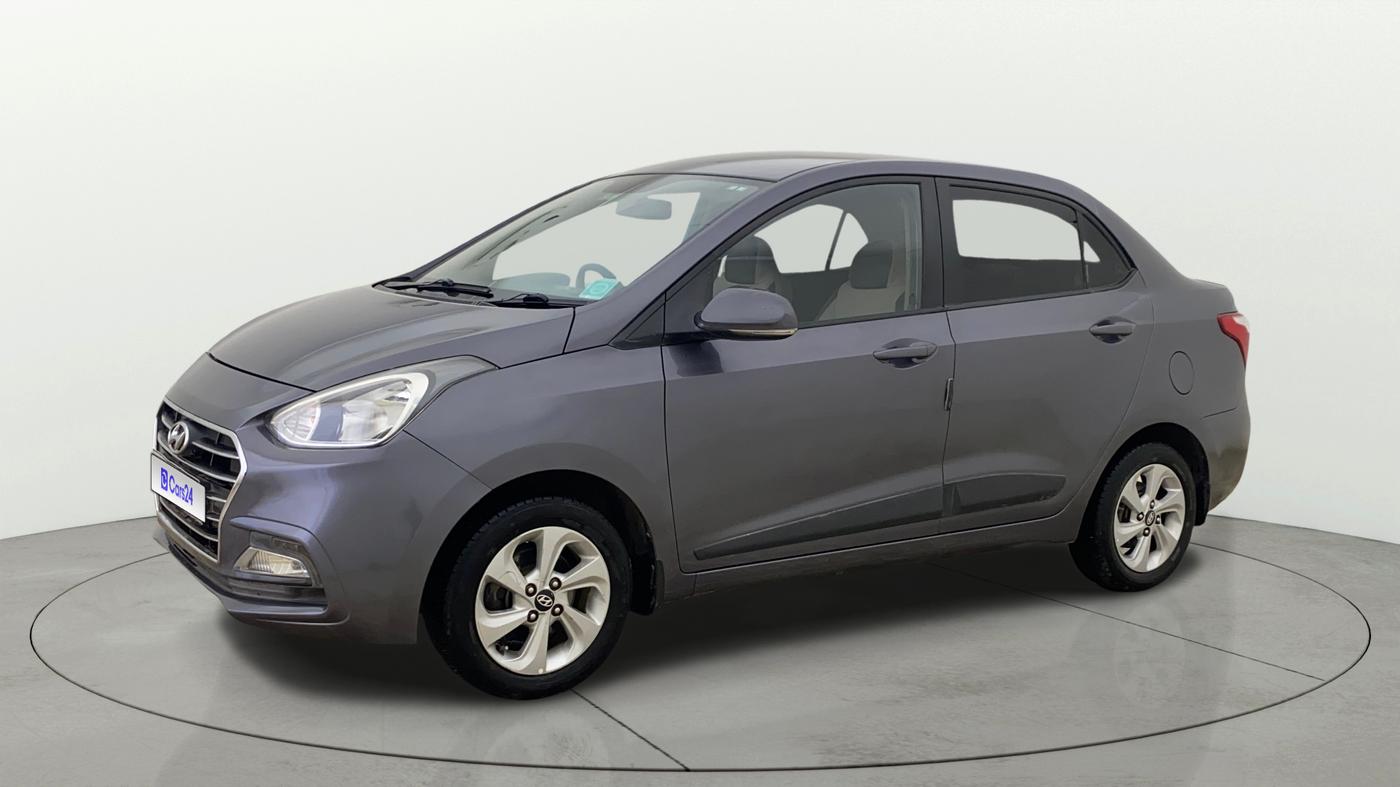 2017 Hyundai Xcent SX 1.2, Petrol, Manual, 75,896 km, Left Front Diagonal