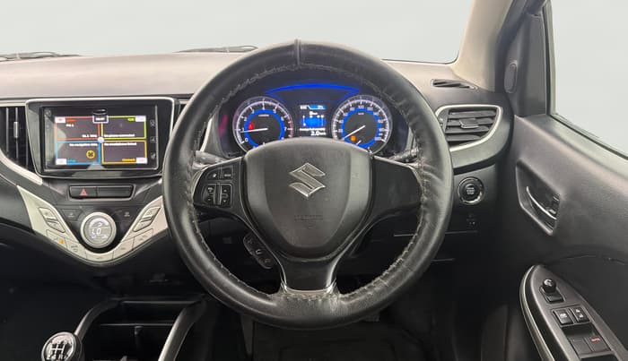 2016 Maruti Baleno ALPHA PETROL 1.2, Petrol, Manual, 49,803 km, Steering Wheel Close Up