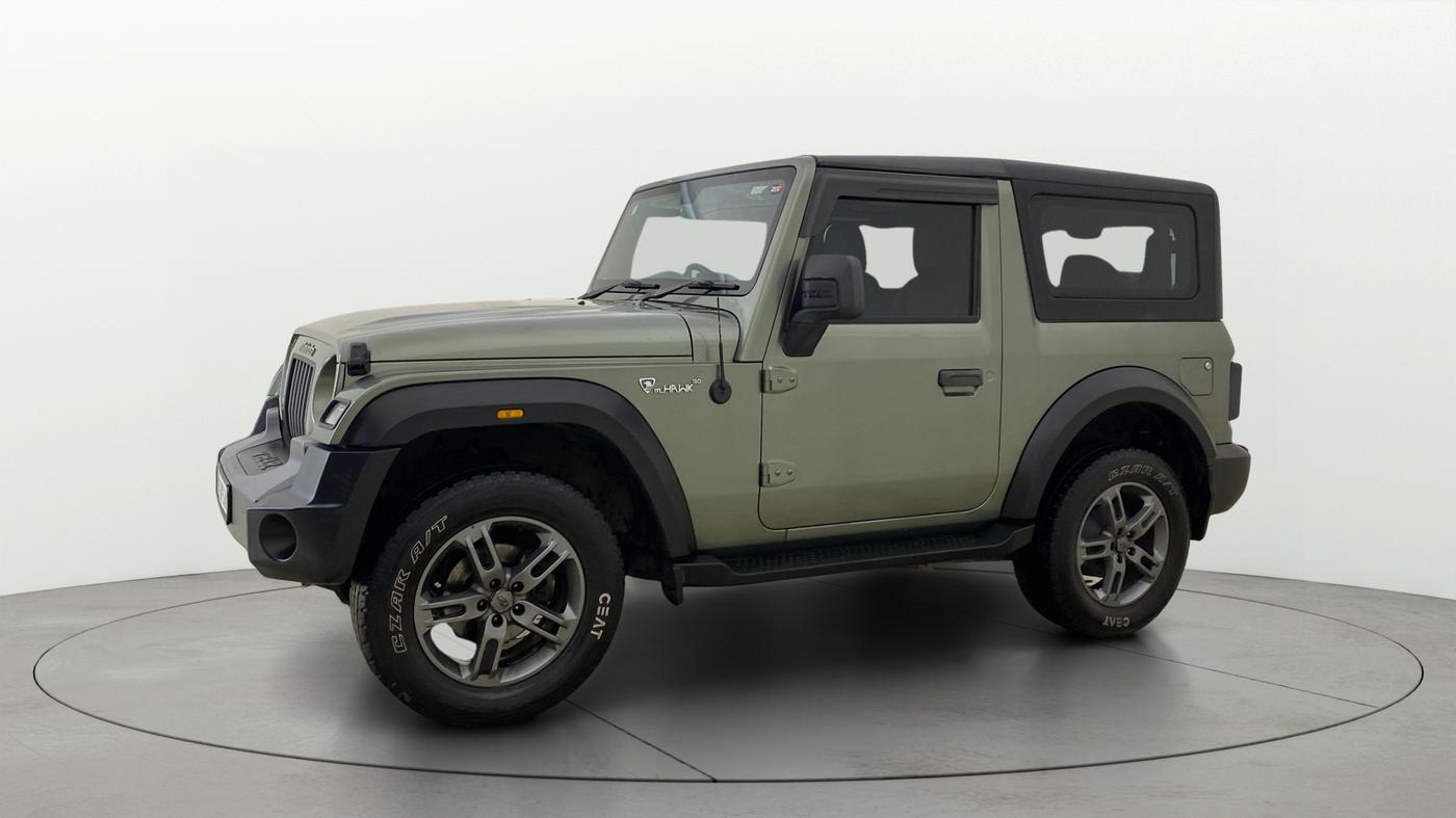 2022 Mahindra Thar LX HARD TOP 4WD MT, Diesel, Manual, 80,825 km, Left Front Diagonal