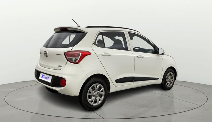 2019 Hyundai Grand i10 SPORTZ 1.2 KAPPA VTVT, Petrol, Manual, 32,910 km, Right Back Diagonal