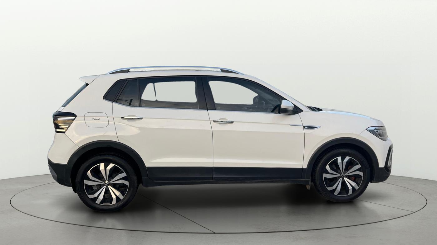 2021 Volkswagen TAIGUN GT PLUS 1.5 TSI DSG, Petrol, Automatic, 1,13,275 km, Right Side View