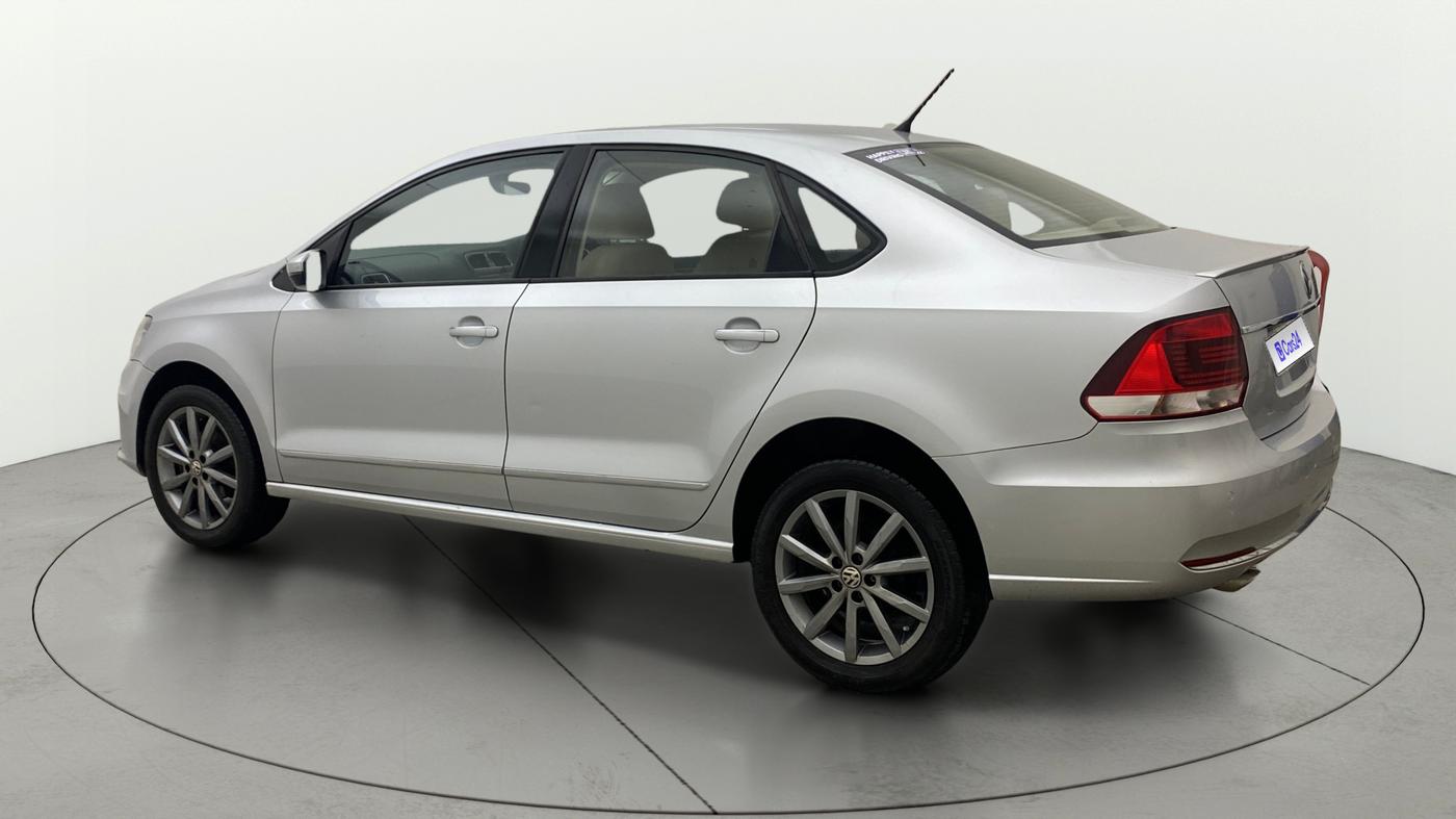 2018 Volkswagen Vento HIGHLINE PLUS 1.5 AT 16 ALLOY, Diesel, Automatic, 89,413 km, Left Back Diagonal