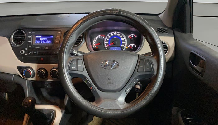 2018 Hyundai Grand i10 MAGNA 1.2 KAPPA VTVT, Petrol, Manual, 45,296 km, Steering Wheel Close Up