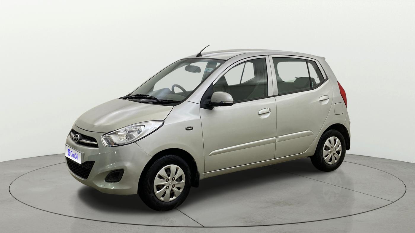 2013 Hyundai i10 SPORTZ 1.2 AT, Petrol, Automatic, 38,013 km, Left Front Diagonal