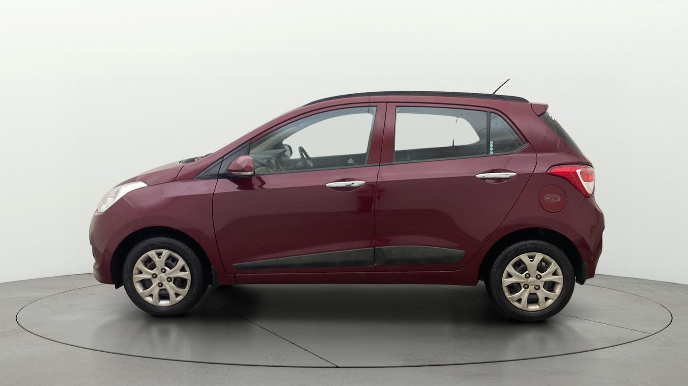 2014 Hyundai Grand i10 SPORTZ 1.2 KAPPA VTVT, Petrol, Manual, 77,670 km, Left Side
