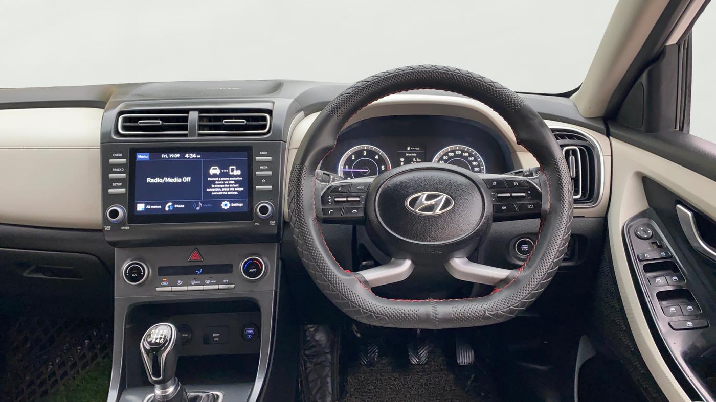 2020 Hyundai Creta S 1.5 DIESEL, Diesel, Manual, 67,247 km, Steering Wheel Close Up