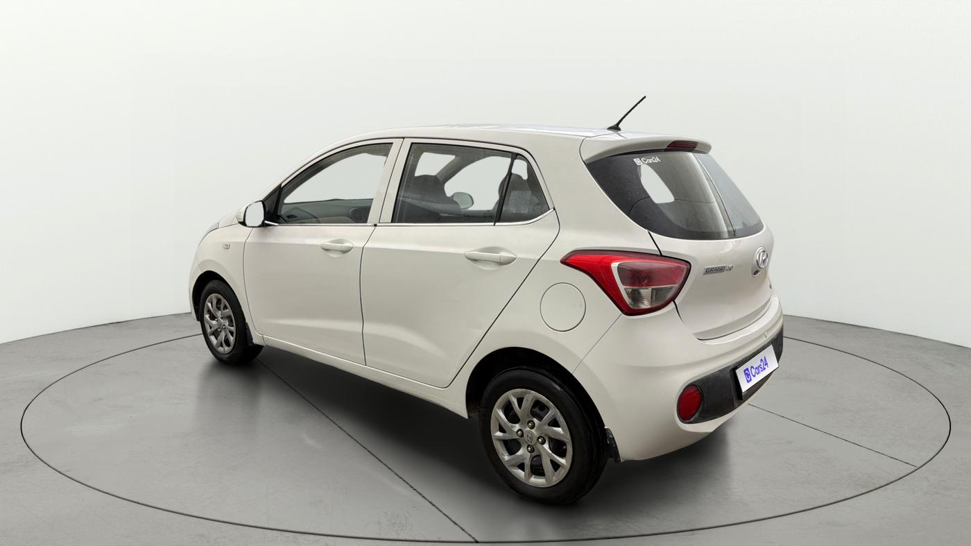 2017 Hyundai Grand i10 ASTA 1.2 KAPPA VTVT, Petrol, Manual, 96,012 km, Left Back Diagonal