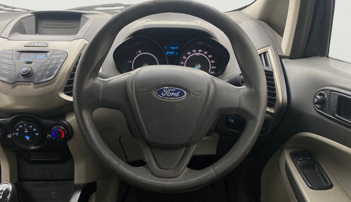 2014 Ford Ecosport AMBIENTE 1.5L DIESEL, Diesel, Manual, 1,27,466 km, Steering Wheel Close Up
