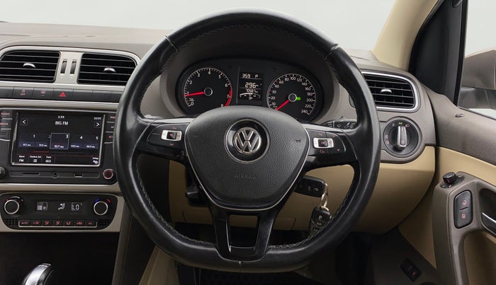 2018 Volkswagen Vento 1.2 TSI HIGHLINE PLUS AT, Petrol, Automatic, 70,589 km, Steering Wheel Close Up