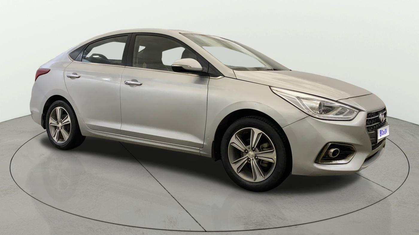 2017 Hyundai Verna 1.6 VTVT SX O, CNG, Manual, 63,998 km, Right Front Diagonal