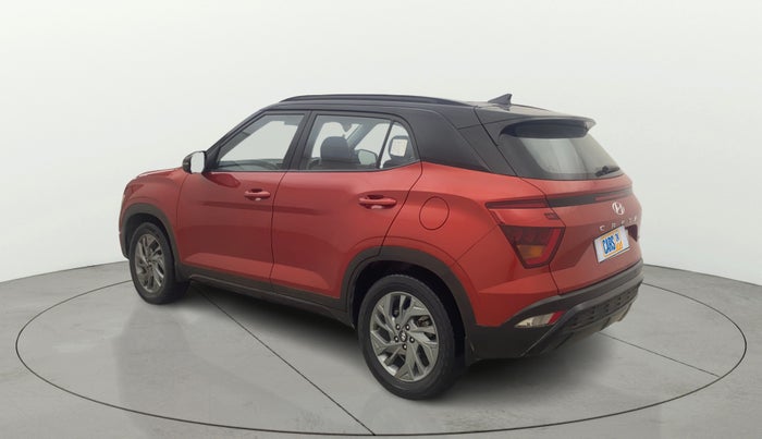 2021 Hyundai Creta SX (O) 1.4 TURBO DCT DUAL TONE, Petrol, Automatic, 64,701 km, Left Back Diagonal