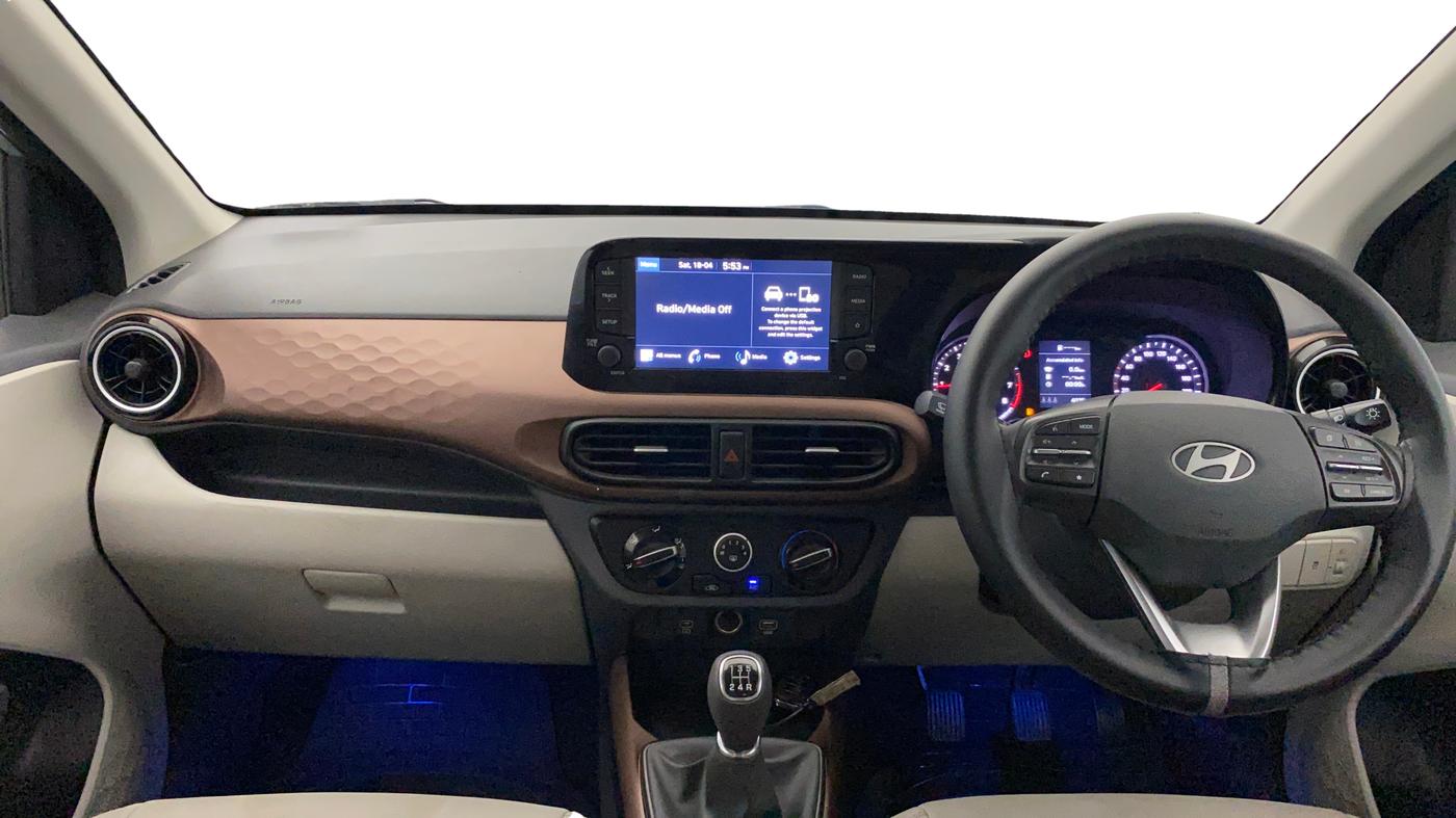 2024 Hyundai AURA SX 1.2, Petrol, Manual, 4,007 km, Dashboard