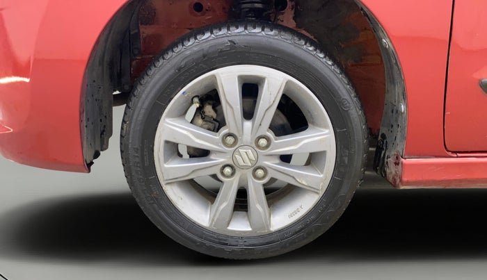 2013 Maruti Wagon R Stingray VXI, Petrol, Manual, 52,037 km, Left Front Wheel