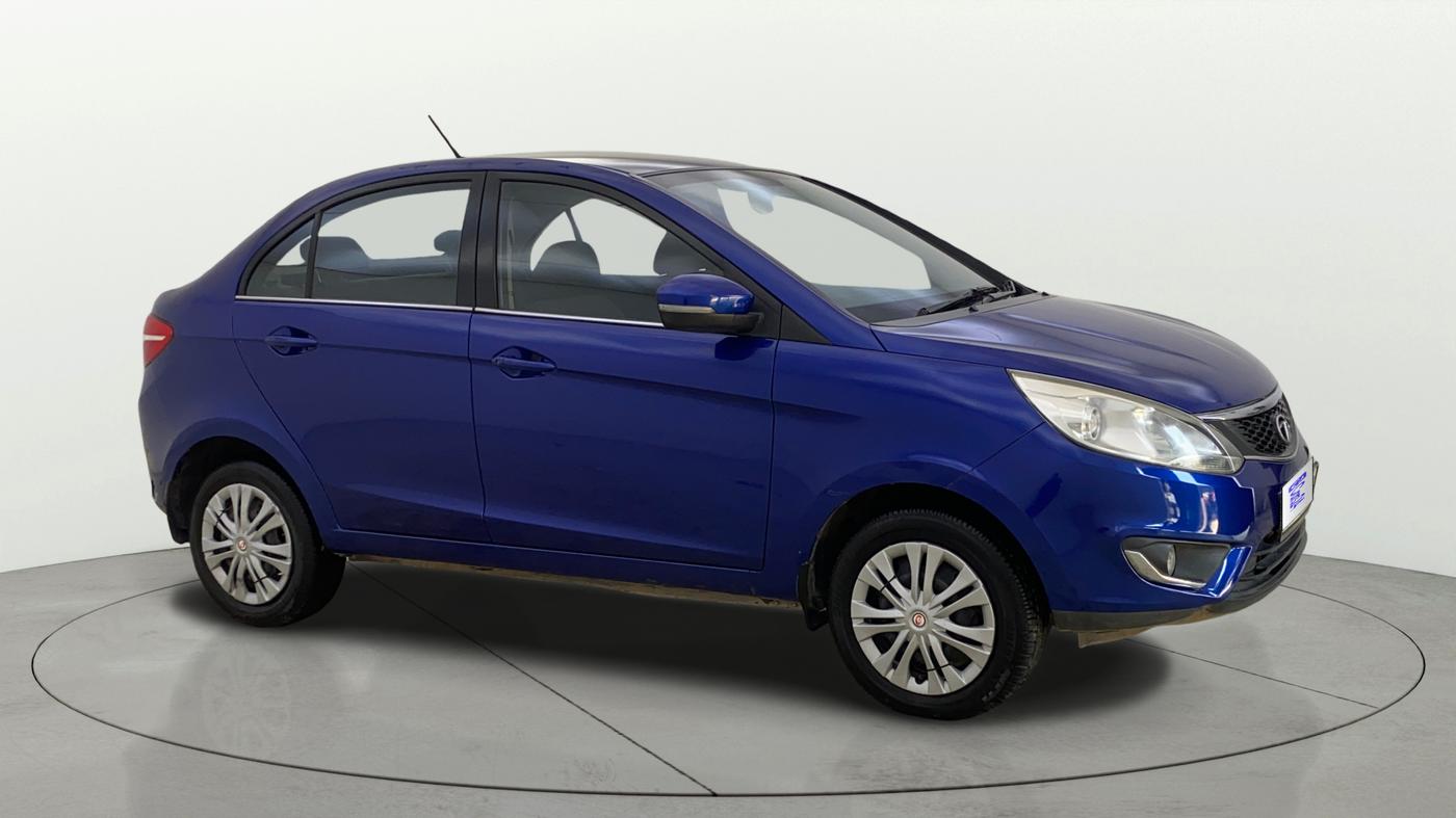2015 Tata Zest XMS PETROL, Petrol, Manual, 75,968 km, Right Front Diagonal