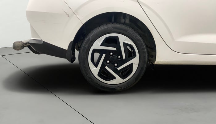 2023 Hyundai AURA S 1.2 CNG, CNG, Manual, 33,627 km, Right Rear Wheel