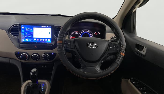 2014 Hyundai Grand i10 ASTA AT 1.2 KAPPA VTVT, Petrol, Automatic, 56,381 km, Steering Wheel Close Up