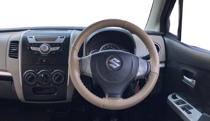 2016 Maruti Wagon R 1.0 VXI, Petrol, Manual, 59,511 km, Steering Wheel Close Up
