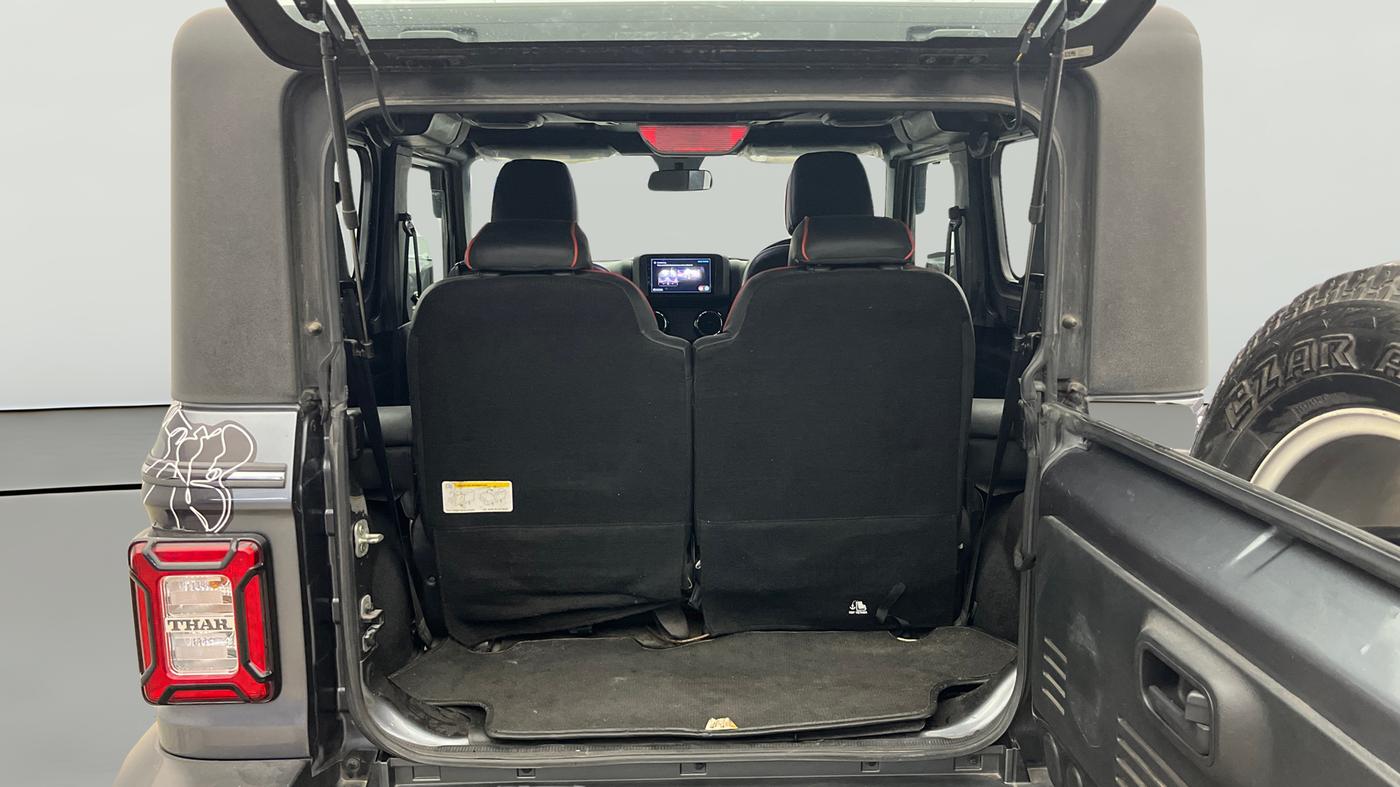 2022 Mahindra Thar LX PETROL HT 4WD AT, Petrol, Automatic, 57,195 km, Boot Open Zoomed View