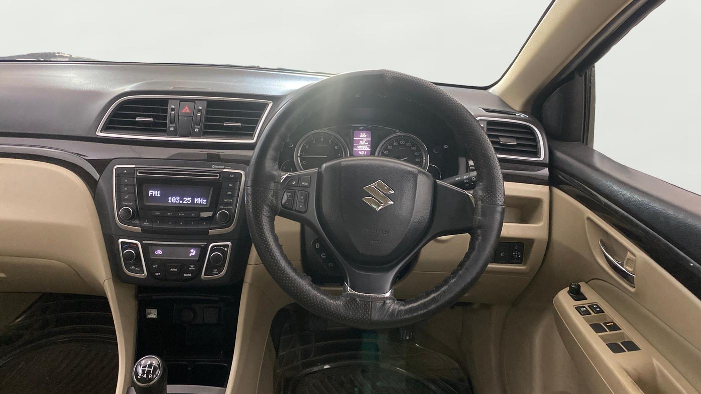 2018 Maruti Ciaz ZETA 1.4  MT PETROL, Petrol, Manual, 48,082 km, Steering Wheel Close Up