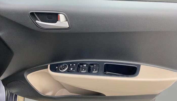 2019 Hyundai Grand i10 ASTA 1.2 KAPPA VTVT, Petrol, Manual, 72,635 km, Driver Side Door Panels Control