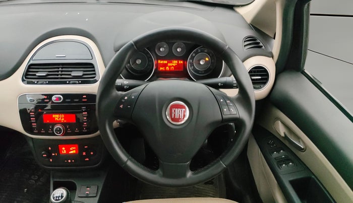 2016 Fiat Linea EMOTION 1.4 L T JET, Petrol, Manual, 22,223 km, Steering Wheel Close Up