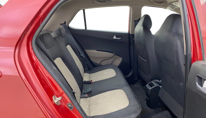 2017 Hyundai Grand i10 SPORTZ (O) AT 1.2 KAPPA VTVT, Petrol, Automatic, 9,340 km, Right Side Rear Door Cabin