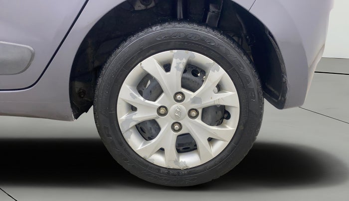 2014 Hyundai Grand i10 SPORTZ 1.2 KAPPA VTVT, Petrol, Manual, 60,381 km, Left Rear Wheel