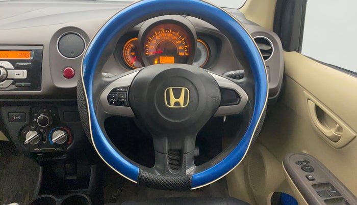 2012 Honda Brio S MT, Petrol, Manual, 89,192 km, Steering Wheel Close Up